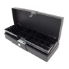 CR-2210 Black Fliptop Cash Drawer CR-2210 Black Fliptop Cash Drawer